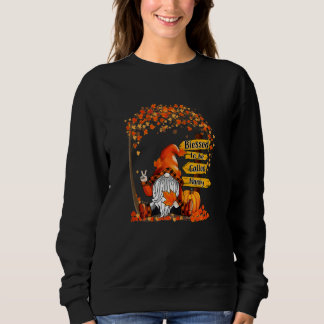 Womens Thankful Blessed To Be Called Nanny Pumpkin Sweatshirt