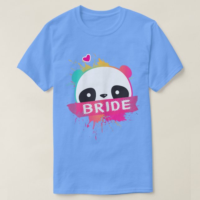 Womens THE BRIDE - Women Bachelorette Hen Night Pa T-Shirt (Design Front)