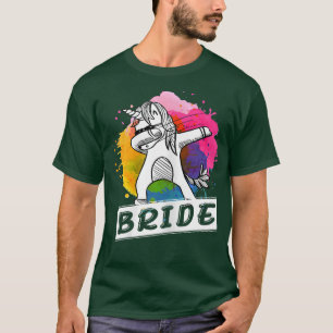 Womens THE BRIDE Women Bachelorette Hen Night Par T-Shirt