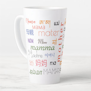 Womens the many ways I can call you mother  Latte Mug