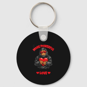 Women's the only thing more powerful than hate isW Key Ring