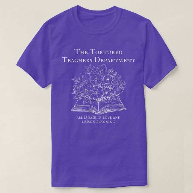 Womens The Tortured Teachers Department Teacher Al T-Shirt (Design Front)
