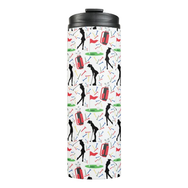 Women's Thermal Golf Tumbler (Front)