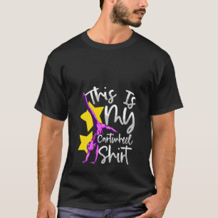 Womens This Is My Cartwheel Shirt Gymnastics Funny