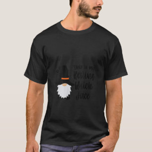 Womens This Is My Resting Witch Face Funny Hallowe T-Shirt