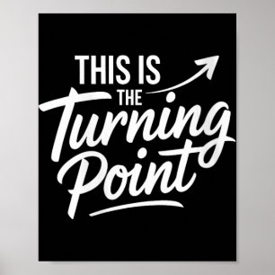 Womens This Is The Turning Int New Chapter Motivat Poster