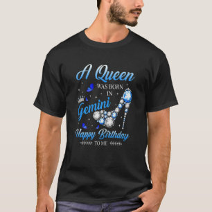 Womens This Queen was Born In January Happy Brithd T-Shirt