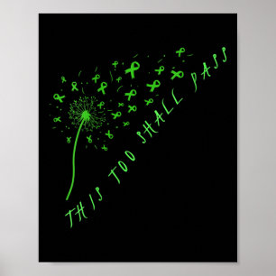Womens This Too Shall P Mental Health Awareness V- Poster