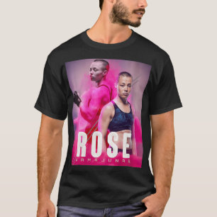Womens Thug Rose  Female MMA World Champion Fighte T-Shirt
