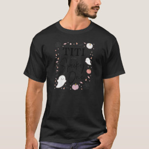 Womens Titi Of The Spooky One Girl First Birthday T-Shirt