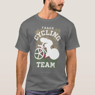 Womens Track Cycling Algeria Road Bike Speed Cycli T-Shirt