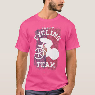 Womens Track Cycling Haiti Road Bike Speed Cyclist T-Shirt