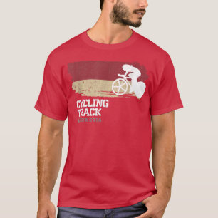Womens Track Cycling Indonesia Road Bike Speed Cyc T-Shirt