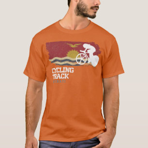 Womens Track Cycling Kiribati Road Bike Speed Cycl T-Shirt