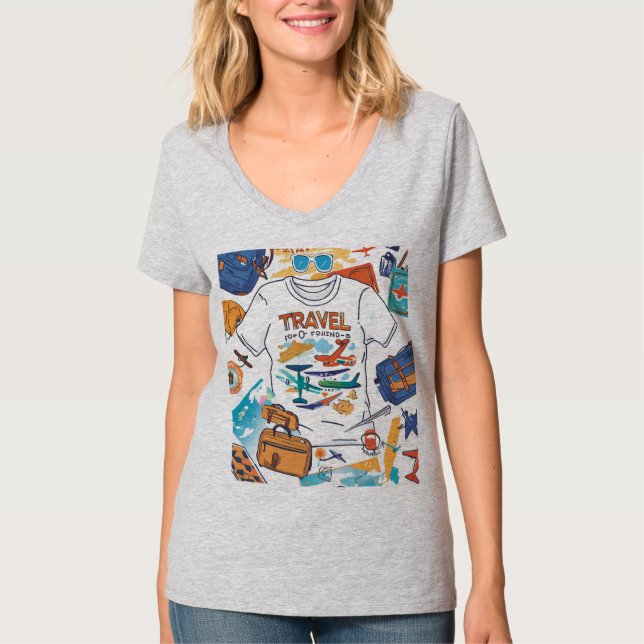 Women's Travel T-Shirt (Front)