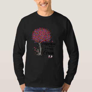 Womens Tree Happiness Is Being A Gram T-Shirt
