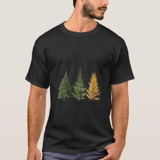 Womens Tree National Park Fir Dogwood Tamarack Ret T-Shirt