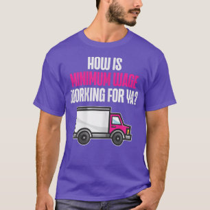 Womens Trucking Country Trucker Diesel Freight Tru T-Shirt