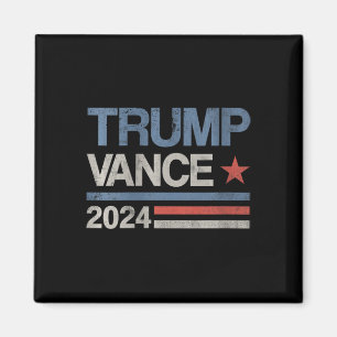 Womens Trump Vance 2024 President Trump Supporter  Magnet