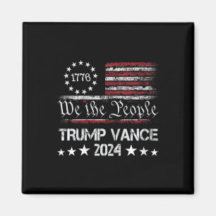 Womens Trump Vance 2024 President Trump Supporter Magnet