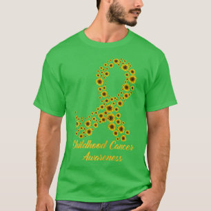 Womens Tu Childhood Cancer Awareness Month Costume T-Shirt