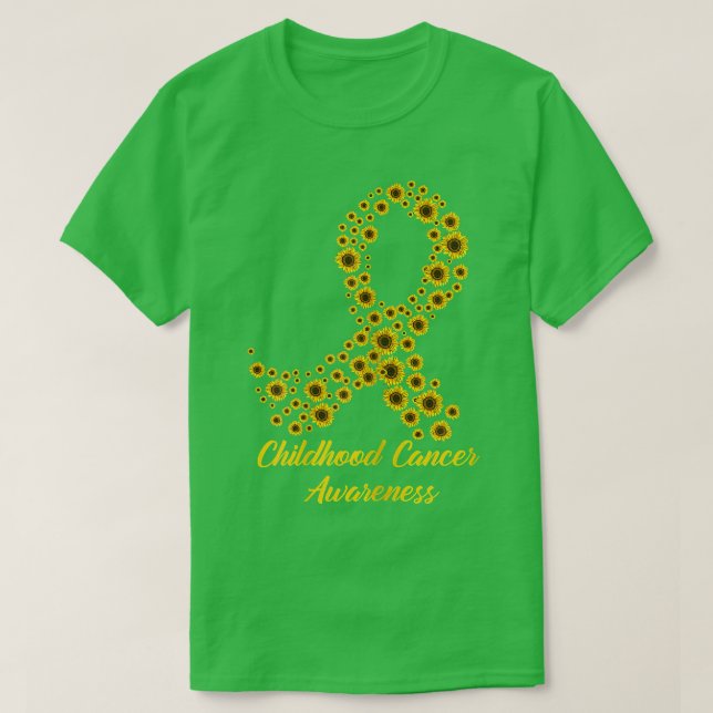 Womens Tu Childhood Cancer Awareness Month Costume T-Shirt (Design Front)