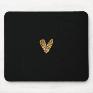 Womens Twin Mama Mothers Day Funny Leopard New Mom Mouse Pad