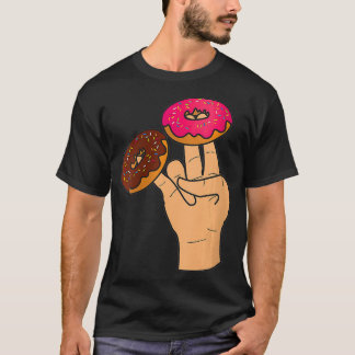 Womens Two In The Pink One In The Stink Funny Shoc T-Shirt