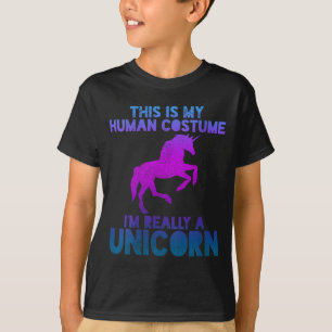 Womens Unicorn Shirt - People Costume Saying Funny