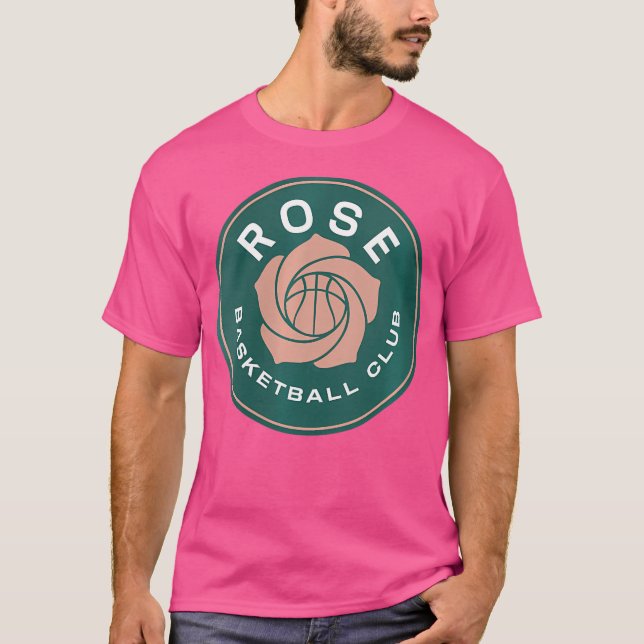 Womens Unrivaled Rose Basketball Club 3X3 T-Shirt (Front)