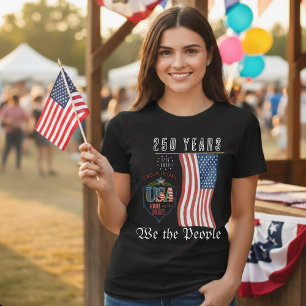 Women's US 250 "We the People" T-Shirt Tri-Blend Shirt