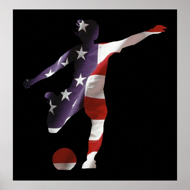 Women's US Soccer Poster (Front)