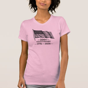 Womens USA 250th Birthday T-Shirt
