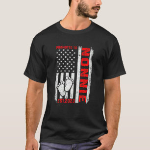 Womens Usa Flag Promoted To Nonnie Est 2023 Women  T-Shirt