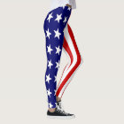 Women's USA Patriotic Leggings, American Flag