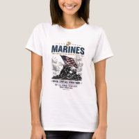 Women's USMC Marines Forged By Valour American Fla