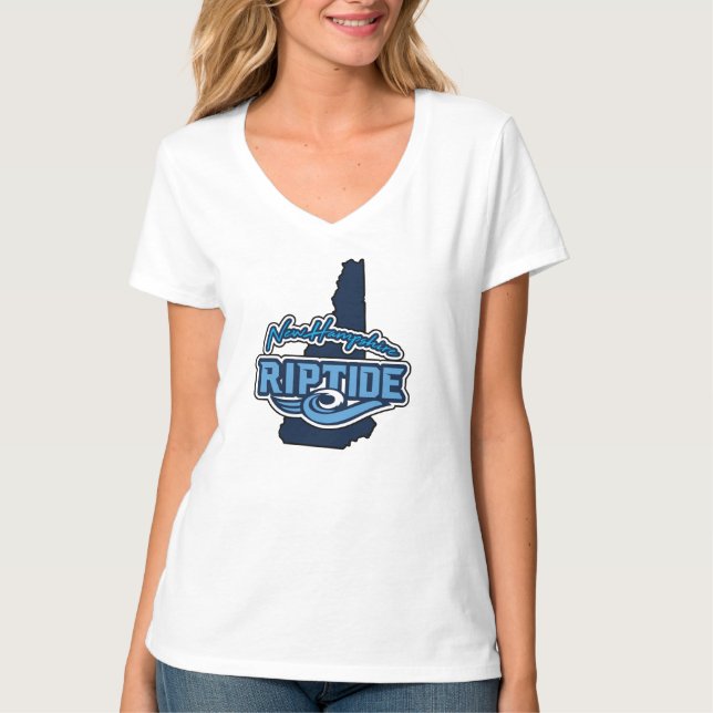 Women's V Neck T-Shirt (Front)