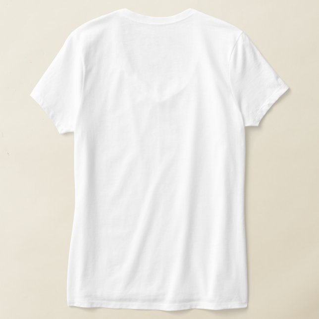 Women's V neck T Shirt (Laydown Back)