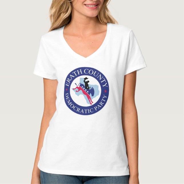 Women's V-Neck T-shirt (Front)