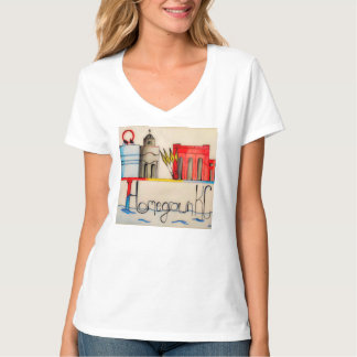 Women's V-neck tshirt