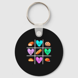 Women's valentine sourdough baker dealer bread key ring