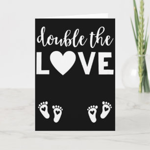 Womens Valentines Day Twin Pregnancy Announcement
