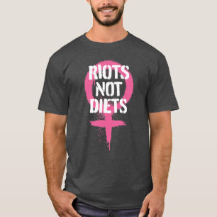 Womens VenusRiots Not Diets Oversized T-Shirt