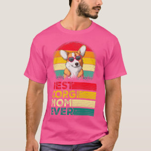 Womens Vintage Best Corgi Dad Ever Fathers Day1677 T-Shirt