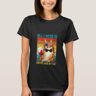 Womens Vintage Cat Wine Drinking Quote Dad Mom Fro T-Shirt