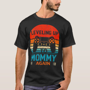 Womens Vintage Levelling Up To Mummy Again Mother' T-Shirt