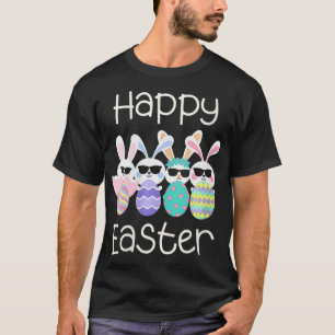 Womens Vintage Retro Happy Easter Hoppy Easter VN T-Shirt
