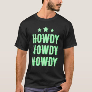 Womens Vintage Rodeo Western Country Texas Cowgirl T-Shirt