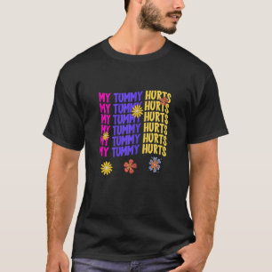 Womens Vintage Tummy arch survivor retro groovy My T-Shirt