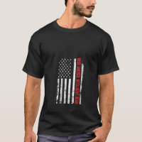 Womens Vintage US American Flag Make America Intel